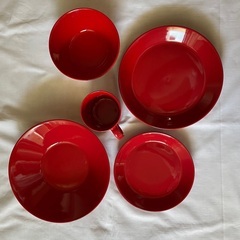 iittala TEEMA イッタラ テイーマ レッド5点