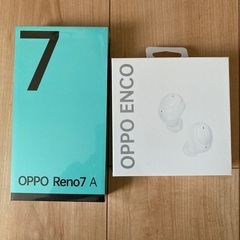 《新品、未開封》OPPO Reno7A OPPO Enco Budsセット