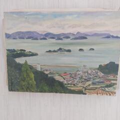 油絵　3枚の画像