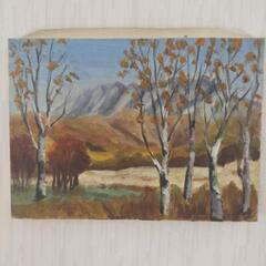 油絵　3枚の画像