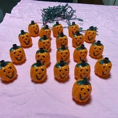 ハロウィン🎃電球球かざり　　難あり💦の画像