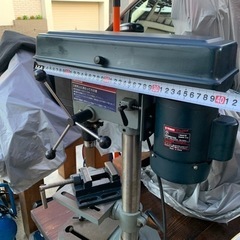 小型ボール盤　DP-375V バイス付き　ちょっとした穴あけにどうぞの画像