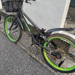 ［お取引中］液晶割れテレビ、自転車2台