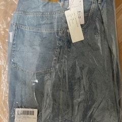 [!新品同様品!] [!定価29700円!] NEON SIGN WIDE DENIM SLACKS USED サイズ42-sの画像