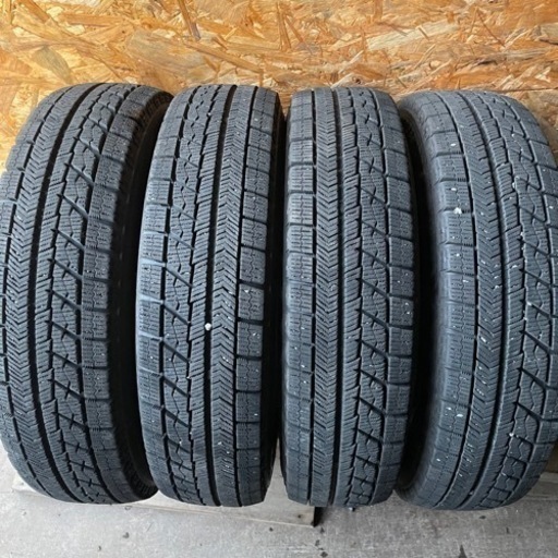 バリ山　BRIDGESTONE ブリヂストン　ブリジストン　VRX 155/80R13 スタッドレス タイヤ　2018年製　13インチ