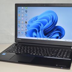 中古良品 最新Windows11+office 東芝dynabook T45/GB Celeron/メモリ-4GB/新品爆速SSD256GB/15.6インチ/DVDマルチ/無線内蔵/WEBカメラ搭載