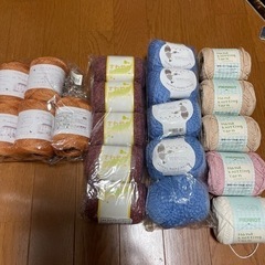 【決まりました】毛糸　種類色々　200円から
