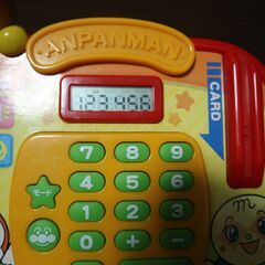 【値下げ】ピピッとおかいもの！アンパンマンレジスターの画像