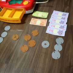 【値下げ】ピピッとおかいもの！アンパンマンレジスターの画像