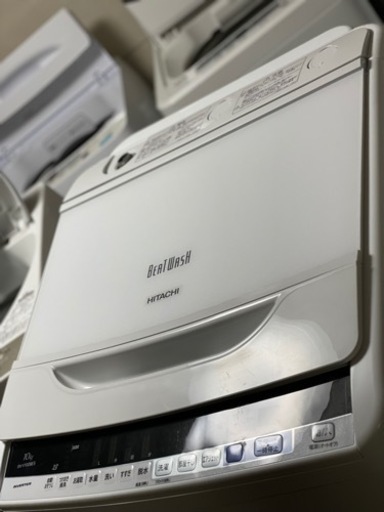 送料・設置込み　洗濯機　10kg HITACHI 2018年製