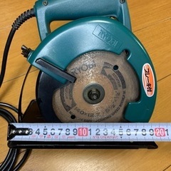 リョービ RYOBI 丸のこ ブレーキ付き MW-14S 刃は錆びてるのでおまけ扱いで。の画像