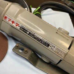 マキタ 9500N ジクスグラインダ まだまだ使えます。おまけ付きの画像