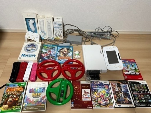 値下げ☆Wii U すぐに遊べるスポーツプレミアムセット☆32GB☆ソフト付☆