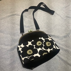 【美品】ハンドメイド マリメッコ ショルダーバッグ