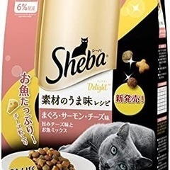 シーバディライト キャットフード 素材のうま味レシピ 旨みチーズ味とお魚ミックス 成猫用 640g×3袋の画像