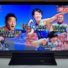 SHARP32インチ液晶テレビ　地デジ/BS/CS！外付けHDD...