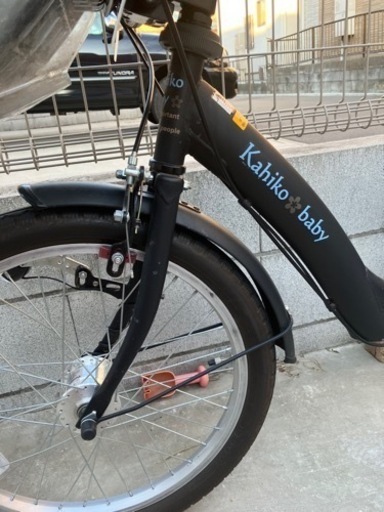 値下げ　子乗せ　自転車　20 インチ　黒
