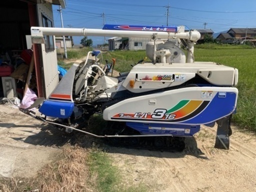 イセキコンバイン　3条刈　使用246hr