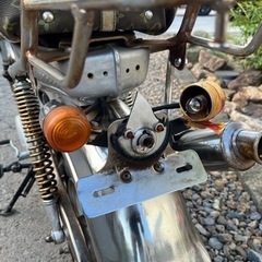 海外製　シャリー風　キットバイク　125cc バイク　中古　車体　の画像