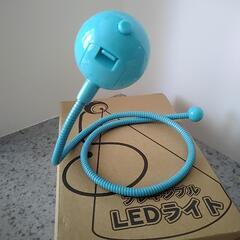 フレキシブル Ledライト２個　新品と美品の画像