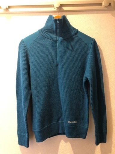 モンベル　レディース　ハーフジップセーター