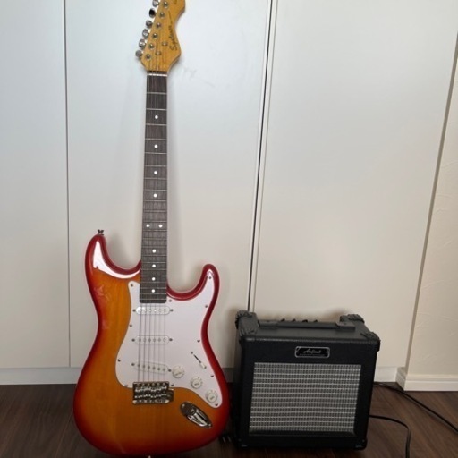 エレキギター初心者セット S.Galanerアンプ付き