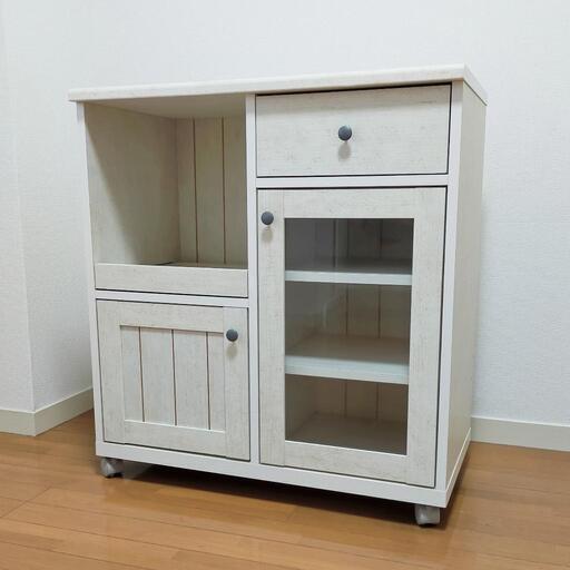 【お譲り先が決まりました】ニトリ カウンターワゴン リズバレー