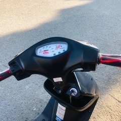 ⭕️(完売御礼)SUZUKI アドレスV50コンピュータ制御のエンジン❗️男前ブラックカラーです。もちろん4スト❗️の画像