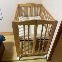 KATOJI 折りたたみベビーベットの画像