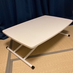◆昇降テーブル◆ホワイト