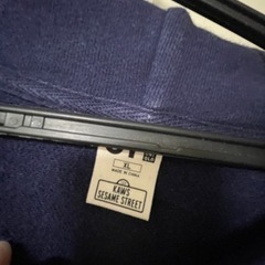 取引中 ユニクロ パーカー KWAS セサミストリート XL の画像