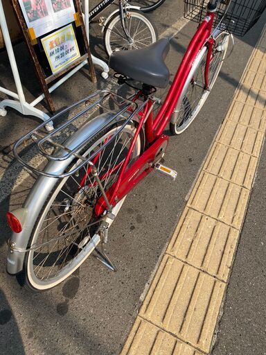 リサイクルショップどりーむ荒田店No.348　自転車　26インチ　LEDライト付き！
