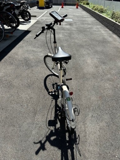 タイヤ小さめの自転車