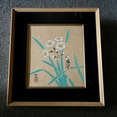 アマチュアアーティスト 絵画 +木製額縁