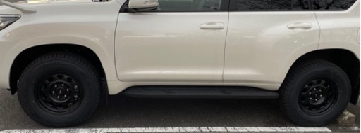 YOKOHAMA アイスガード SUV G075 265/70R17 17インチ スタッドレスタイヤ ホイール4本セット　ランドクルー