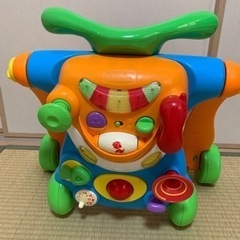 ＊差し上げます＊月末に処分‼︎押しぐるまにも車にもなる音が出るおもちゃ