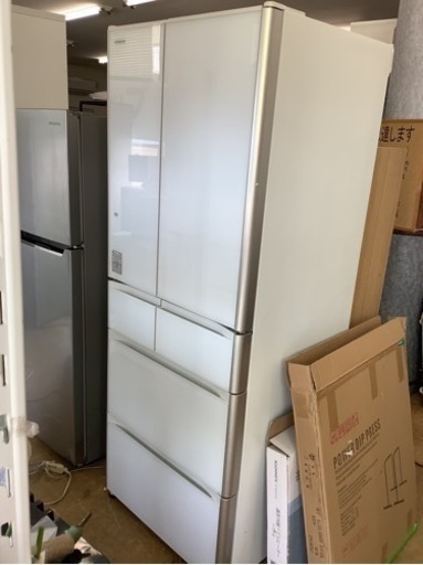 値下げ￥108000→￥97800日立 HITACHI R-XG4800G XN 冷蔵庫 XGシリーズ 真空チルド　　リサイクルショップ宮崎屋　佐土原店　22.10.1F