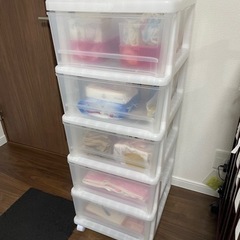 ニトリ 衣装ケース 5段の画像