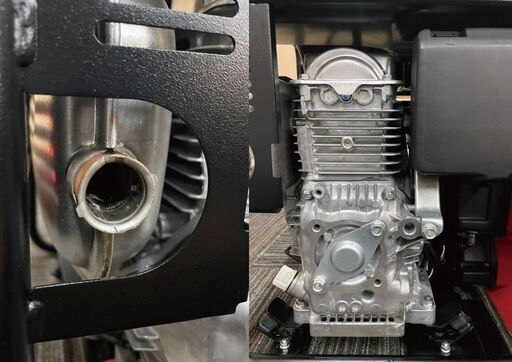 成約！HONODA インバーター搭載発電機 EG25i 2.5kVA ボディカバー付き