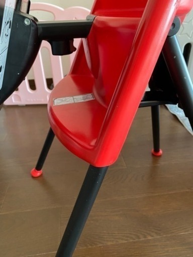 正規品】ベビービョルン ハイチェア 赤 廃盤