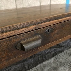 昭和レトロ 机 文机の画像