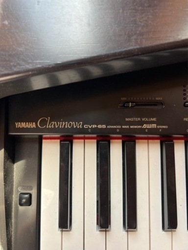 【YAMAHA clavinovaクラビノーバ cvp-65】椅子付：中古