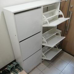 引取先決まりました　靴箱の画像