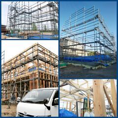 正社員★経験を活かして高収入！建て方大工・造作大工【直行直帰OK】木造住宅建て方スタッフ/上棟工事（宮城県勤務）の画像