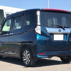 決算SALE開催中！！大好評に付き自社ローン先着１０名様条件超緩和中！！！！コミコミ100万円！！！！ローン審査がご不安な方必見！！！！！！【自社ローン最短即日審査　条件緩和中！】H29年   ダイハツ 　トールカスタムG SA II  ワンオーナー　４ＷＤ　純正ディーラーナビ　ＣＤ　ＤＶＤ　ＢＴ　フルセグ　ＨＤＭＩ　全方位カメラ　純正フリップダウンモニター　両側パワスラ　デアイザ　寒冷地　クルコン　ＬＥＤ　純正エンスタ　Ｆリップの画像