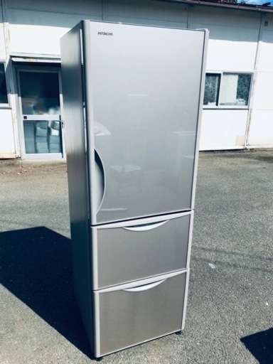 ET194番⭐️ 375L⭐️日立ノンフロン冷凍冷蔵庫⭐️2019年式