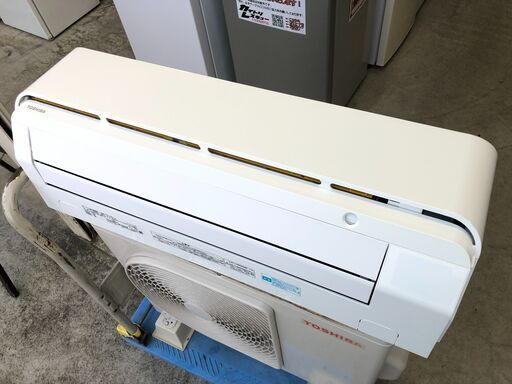 【動作保証あり】TOSHIBA 東芝 2019年 2.2kw 6畳用 ルームエアコン RAS-E225R フィルター自動清掃【管理KR303】