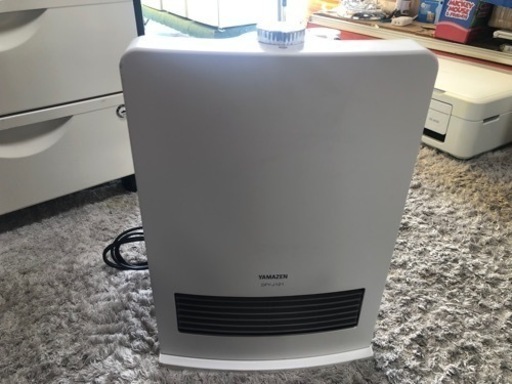 【リサイクルサービス八光　田上店】山善(YAMAZEN) セラミックヒーター(1200W/600W 2段階切替) ホワイト DFY-J121(W)