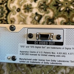 SONY DVDプレーヤーの画像