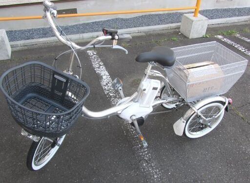値下げしました!! 超美品 電動アシスト自転車 3輪 アシスタワゴン AW1C31 3P120A0 前18/後16型 内装3段変速 三